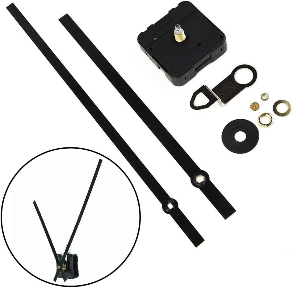 Quartz Clock Motor Mechanism Kit Perfect for DIY Clock Projects with Adjustable Hour and Minute Hands