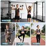 Weighted Vest, 8lb/12lb/16lb/20lb/25lb/30lb Weight Vest with Two Adjustment Straps for Men Women, Weight Vests with Reflective Stripe for Strength Training, Running, Jogging, Walking - Image 2