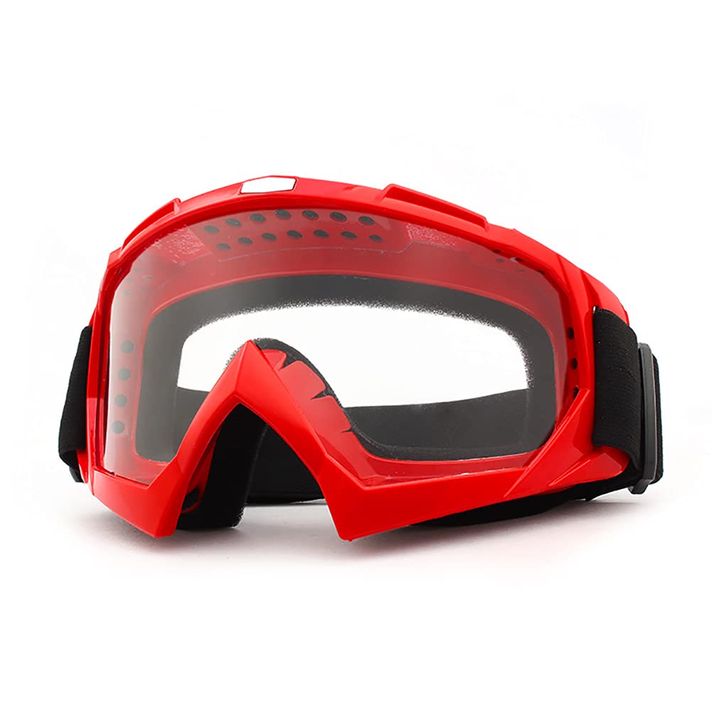 spier Occhiali da moto, anti-UV ATV, occhiali da motocross, dirt bike, mountain bike, da corsa, per uomo, donna, bambini, ragazzi e adulti