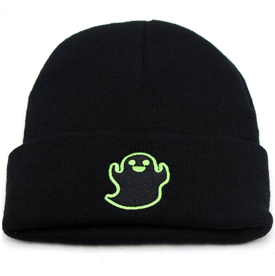 Amazon.co.jp: ニット帽 ビーニーハット 幽霊 おばけ 男性 女性