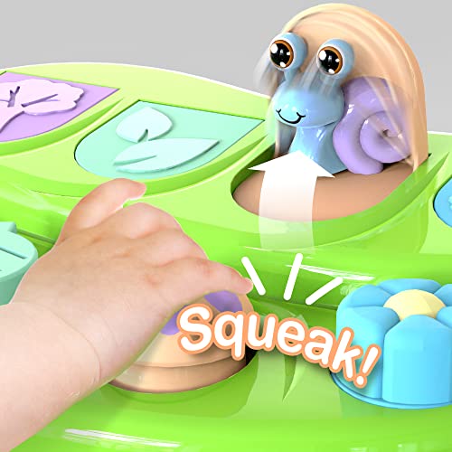 Pop Up Cause And Effect Toy - Toys For 9 Month Old +, Baby Toys, Early Developmental Toddler & Kids Gift - Toys For 1 Year Old Boy & Girl, Birthday, Montessori 12 Months To 1 2 3 Years #TOP2