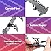 COGEEK Universal Mini Spoiler Wing Carbon Fiber Real Tail Spoiler Wing Auto Exterior Accessories for All Car
