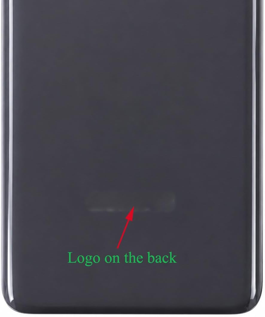 Ubrokeifixit Rear Back Glass Cover Replacement for Samsung Galaxy S20+ G985 6.7",S20 Plus 5G G986,Pre-Cut Tape(Gray+Camera Lens)