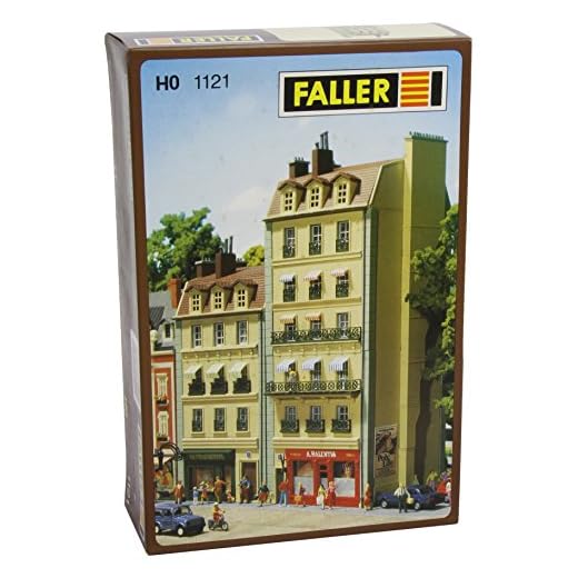 Broder Faller – f191121 – modellbyggnad – byggnader staden Frankrike