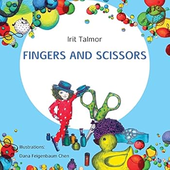 Paperback Fingers and Scissors: Children's book