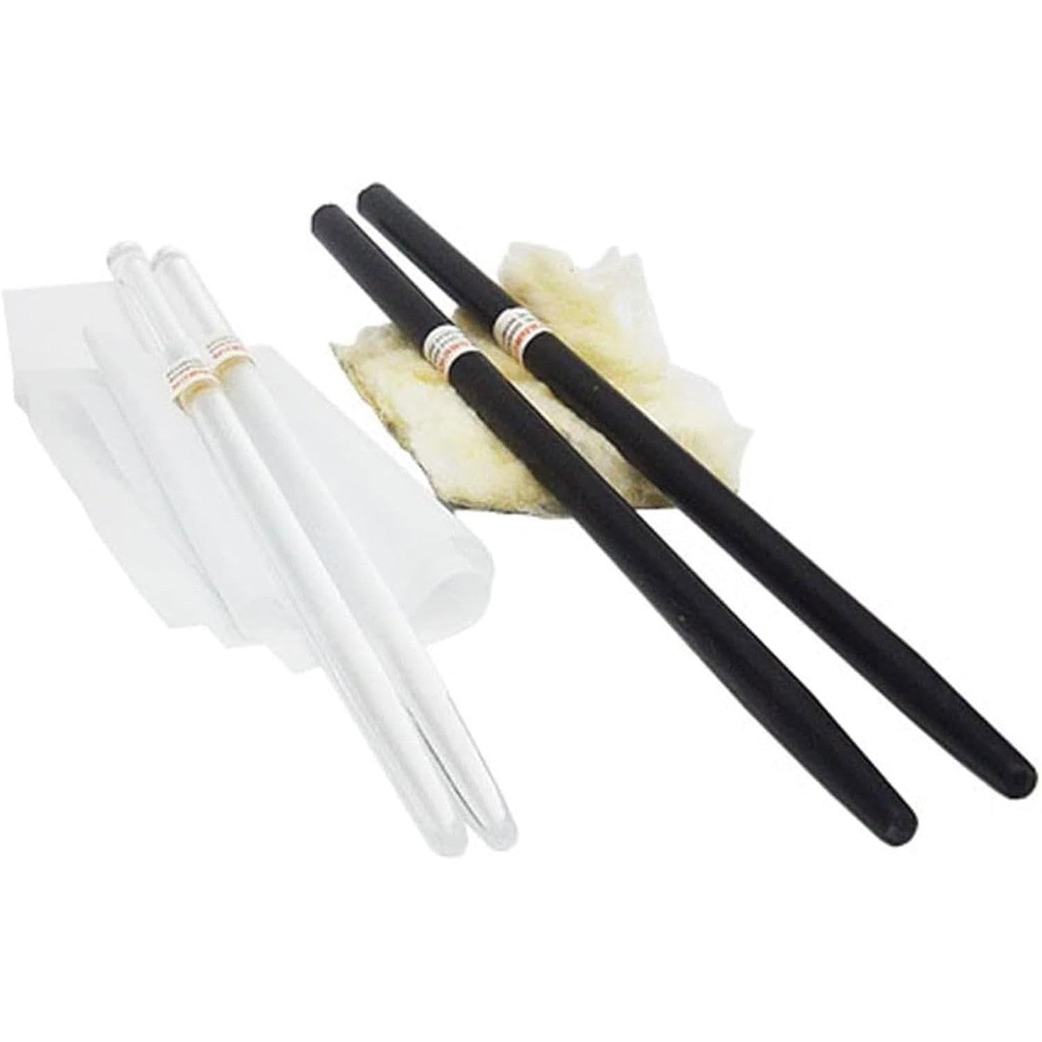 Kit sperimentale di attrito statico for elettroscopio puntatore, Bacchetta di Vetro in Seta