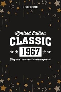 Ruled Notebook/Journal - Lined Journal: Gift for 55 Years Old Vintage Classic Car 1967 55th Birthday Journal (Diary, Notebook, Gift) for women/men ,Agenda,Simple,College,Monthly