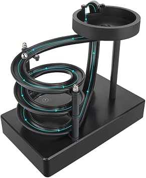 Kinetic Art Perpetual Motion Machine, Rolling Ball Stress Relief Desk Toys