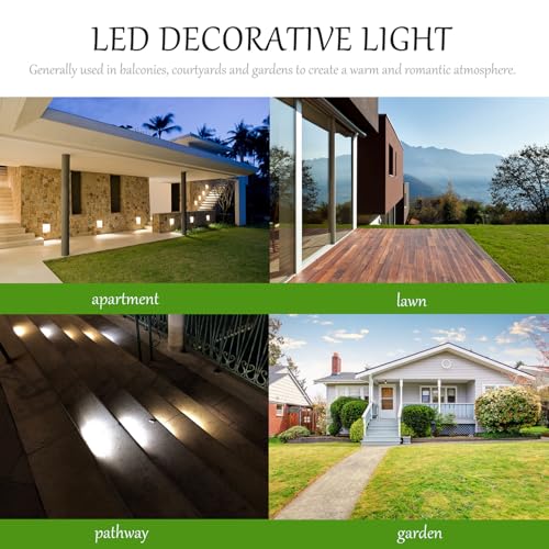 Luces solares impermeables para sombrilla exterior miniatura 3