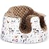 BOMOLOUR Seat Cover Compatible with Bumbo and Nuby Seat, Removable Breathable Baby Floor Seat Cover for Boys and Girls, Seat Not Included Brown Farm