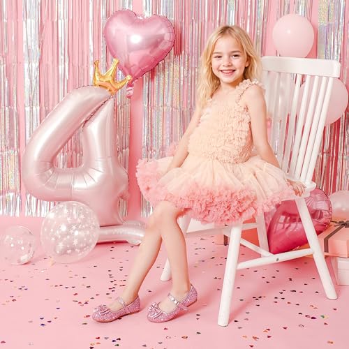 Girls Dress Shoes Princess Shoes Flower Girls Flats Party Wedding Toddler Little Big Kid2