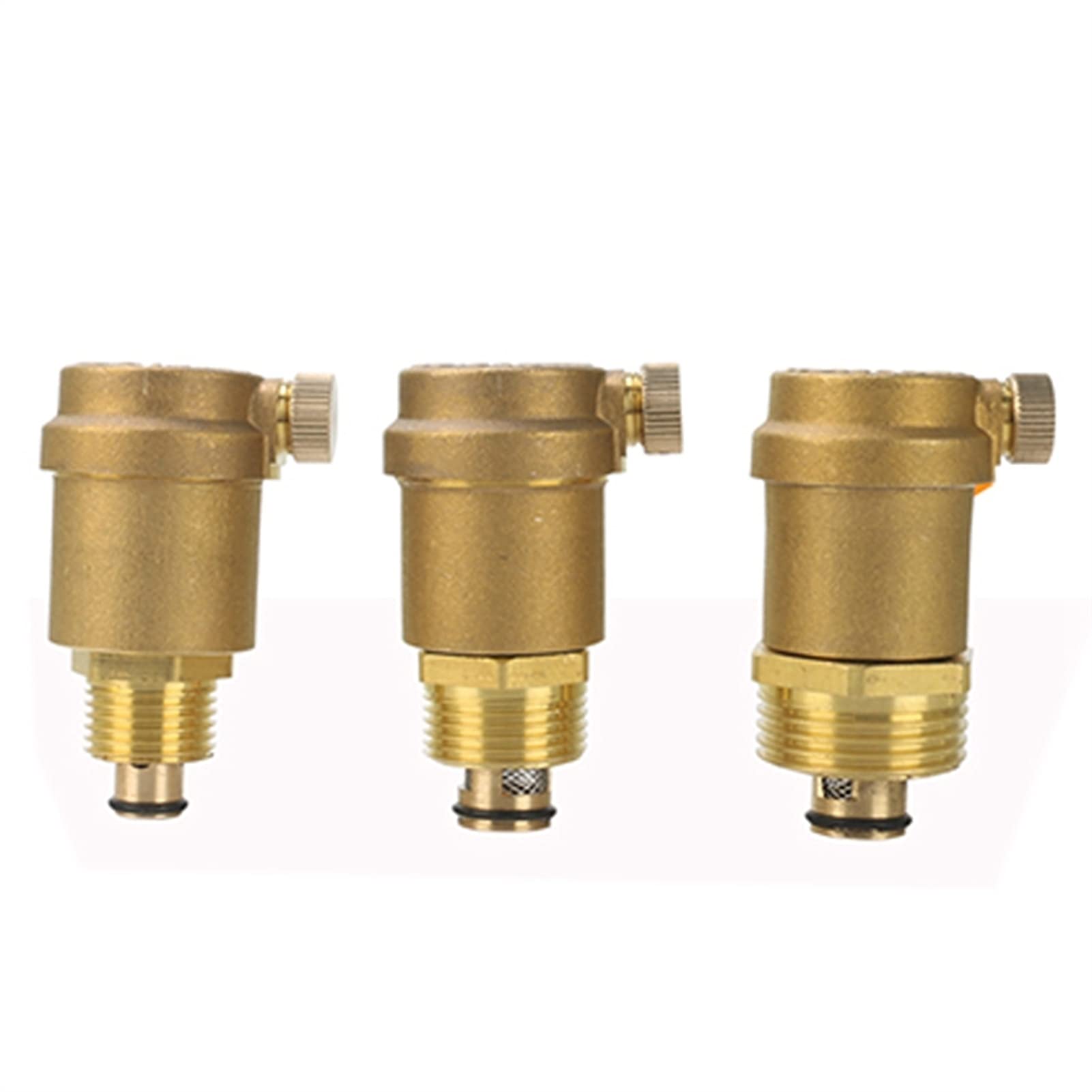 Valvola Di Sfiato Aria Automatica In Acciaio Inox DN15/DN20, Per Impianti Di Riscaldamento E Solare, Compatta 7x4,8 Cm