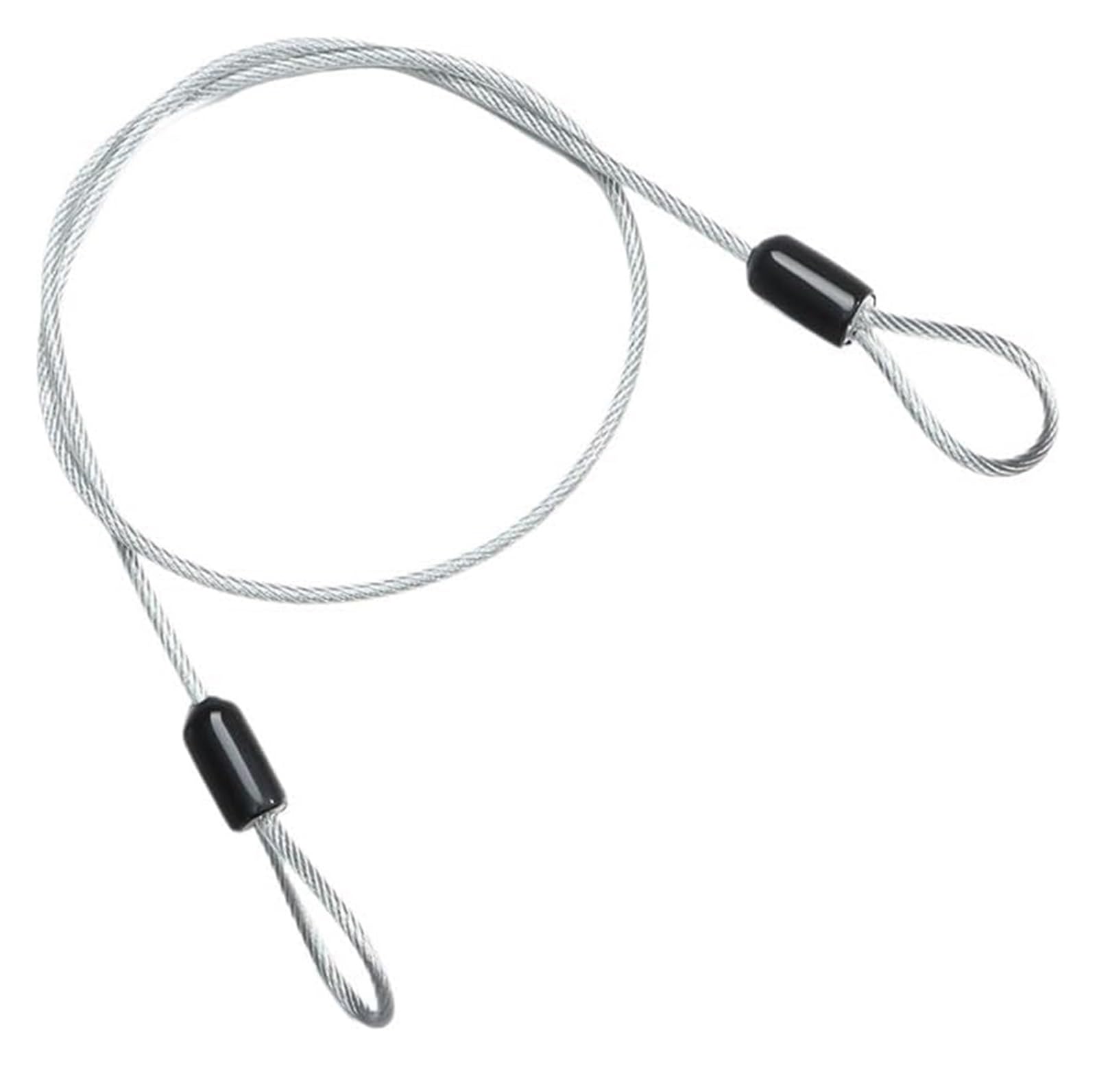 Giveduno Transparent-0.5 M Bicycle Lock, Bicycle Steel Cable Lock Road Bike Security Multicolor