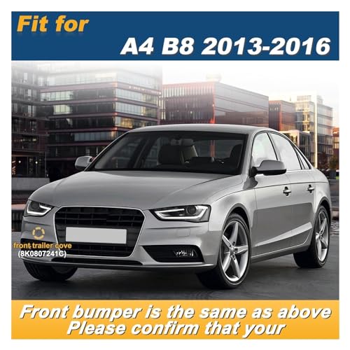 Remplacer cache-crochet remorquage perdu avant droit Audi A4 B8 2013 - 5