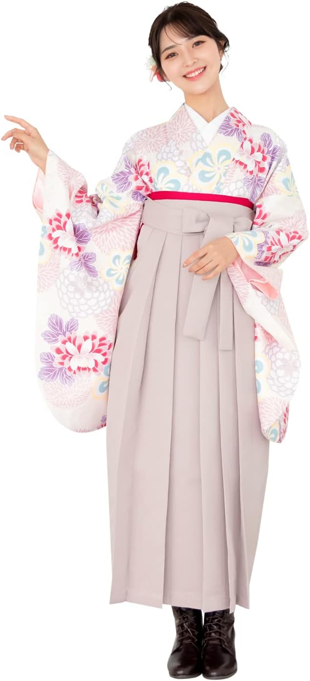 振袖 フルセット 森英恵 正絹 成人式 パープル 振袖 フルセット 森英恵