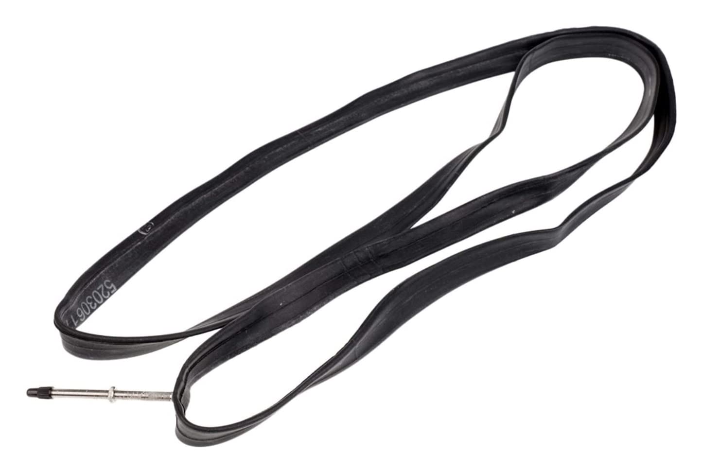 DEAVER Mountain Road Fahrrad MTB Fahrradschlauch 700 x 23/25C Langes Presta-Ventil 80 mm Schwarz