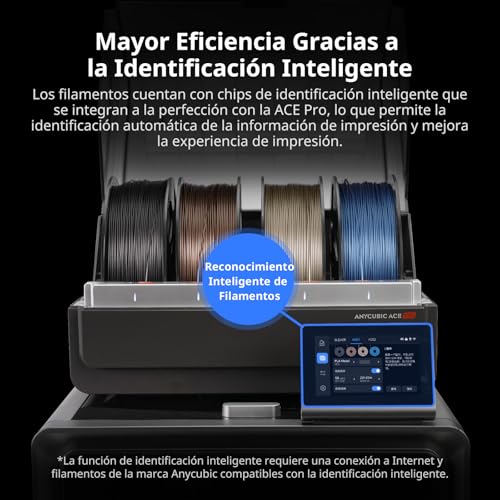 PLA Metálico Anycubic Filamento de Alta Pureza 1,75mm Efecto Metal Pulido 1KG 5