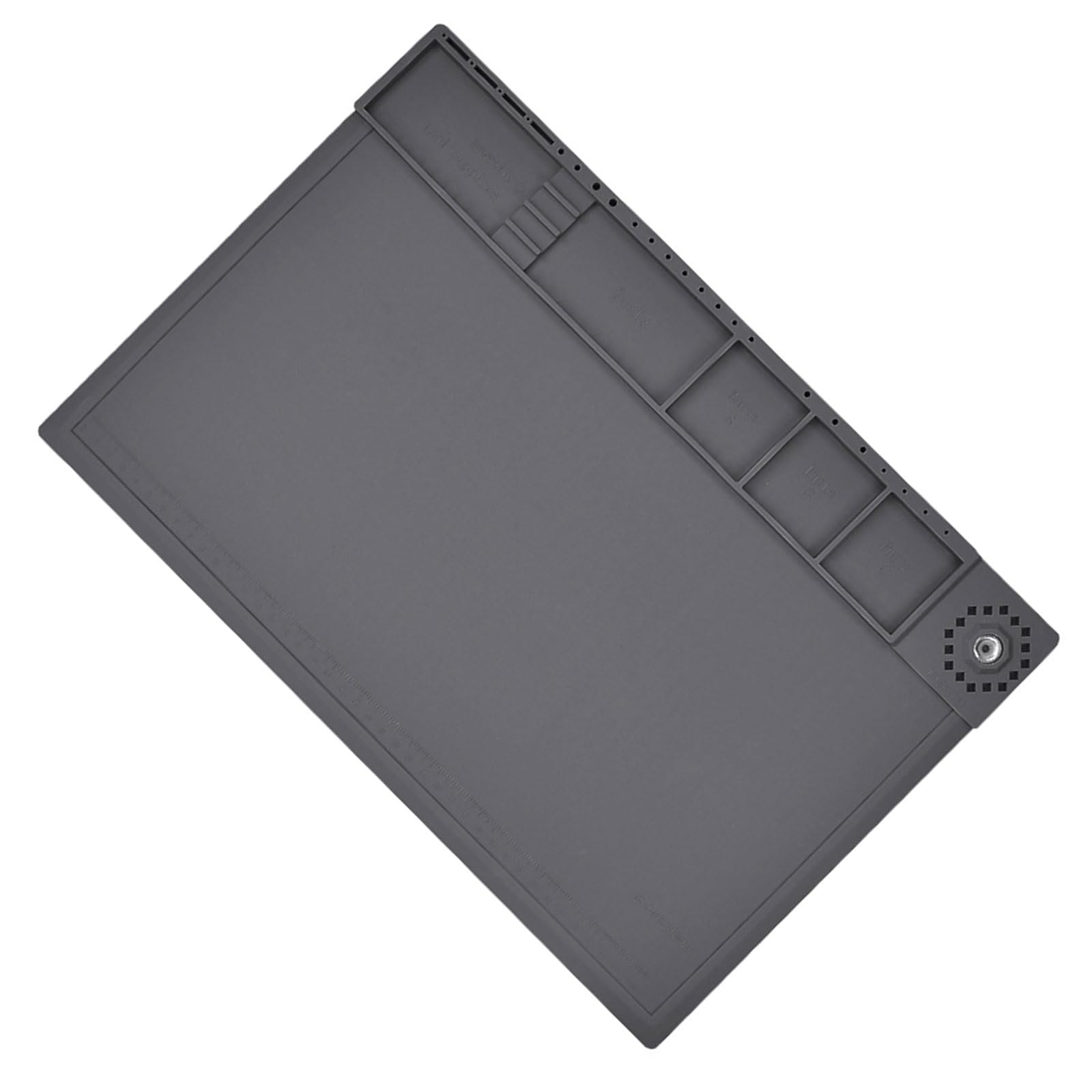 Kwoifioy Te 618 Professional Anti Electrostatic Phone Repair Mat Soldering Pad Up To 500°C For Gadgets Electronic Components Tool Planner Mat