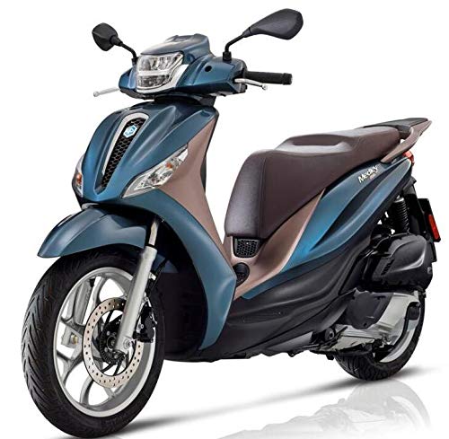 Windschild Piaggio Medley 125-150cc ab 2020 - Artikelnummer 29090 Dunkelgrau