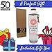 Water Bottles with Times To Drink | Motivational Water Bottle with Time Marker | BPA Free Gym Water Bottle with Chug Cap & Carry Loop | Gym Water Bottles for Women | Donut Forget to Drink Your Water
