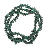 De África Milageto 34 Pulgadas, Elegante, Grado a, Viruta de Malaquita Natural, Piedras Preciosas, Perlas Sueltas