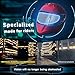 XII WY Universal Motorcycle Full Face Helmet Shield Anti Fog Film,Clear Ultra Thin Visor Lens Insert Fog Resistant Waterproof Sticker
