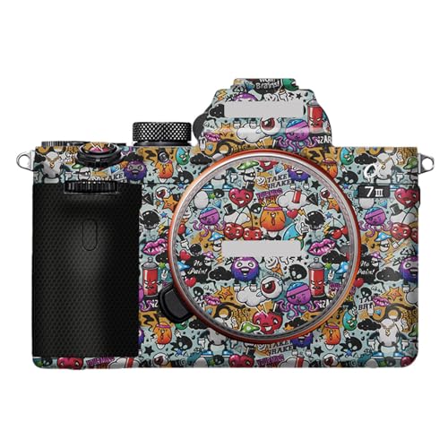 Autocollant de protection Sony A7III anti-rayures boîtier A7R3 graffiti