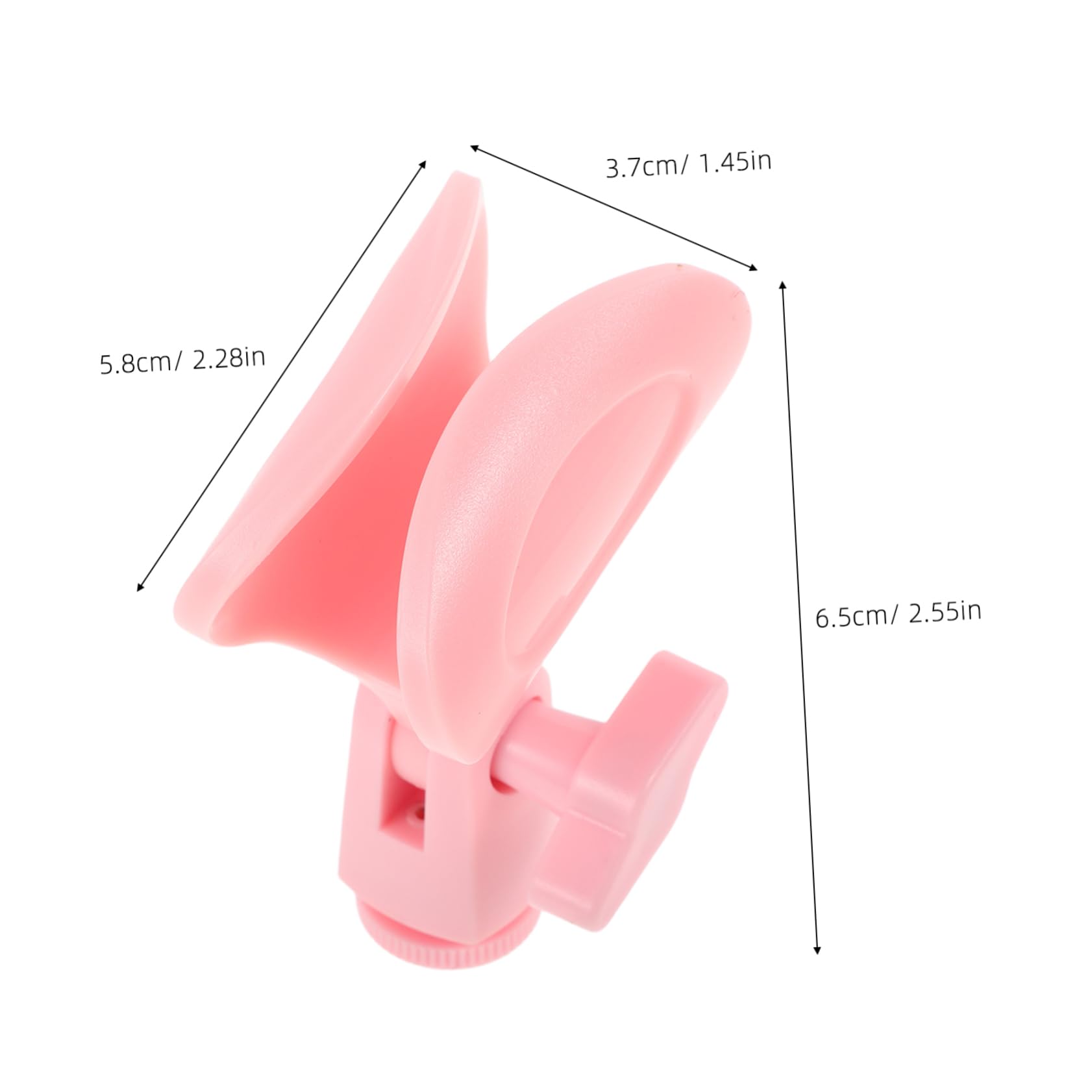 YARNOW 5pcs Adjustable Microphone Clip Holder Pink Spring Clamp for Recording Streaming Podcasting Durable Stable and Compatible with Various Mic Models