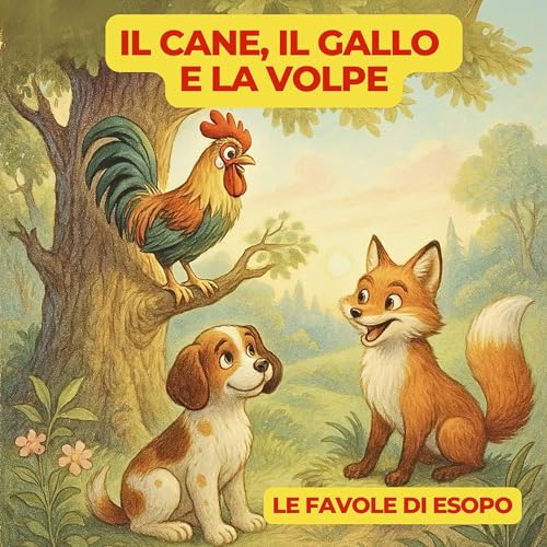IL CANE, IL GALLO E LA VOLPE e altre favole - Le Favole di Esopo / 5 copertina