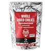 Soeos Whole Dried Chilies 4 oz, Mild Spicy Chili Peppers, Red Chili Pepper, Natural, Premium and Dry Sichuan Chile Peppers, Sichuan Pepper, Dried Peppers Great for Mexican Recipes