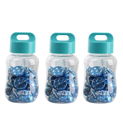 UPSTYLE 6oz Kids Small Water Bottle BPA-Free Plastic Mini Cute Juice Travel Sports