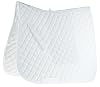 Roma Economy Dressage Saddle Pad, White, Full
