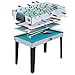 SPORT AND FUN 5847 Table de Jeux 4 en 1 avec Pied Mixte Enfant, Vert