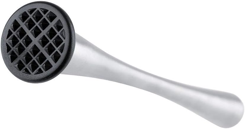 Long Stainless Steel Cocktail Muddler, 11inch Professional Drink Muddler Bar Cocktail Muddler Fruit Mixer DIY Drink Wine Barware Tool