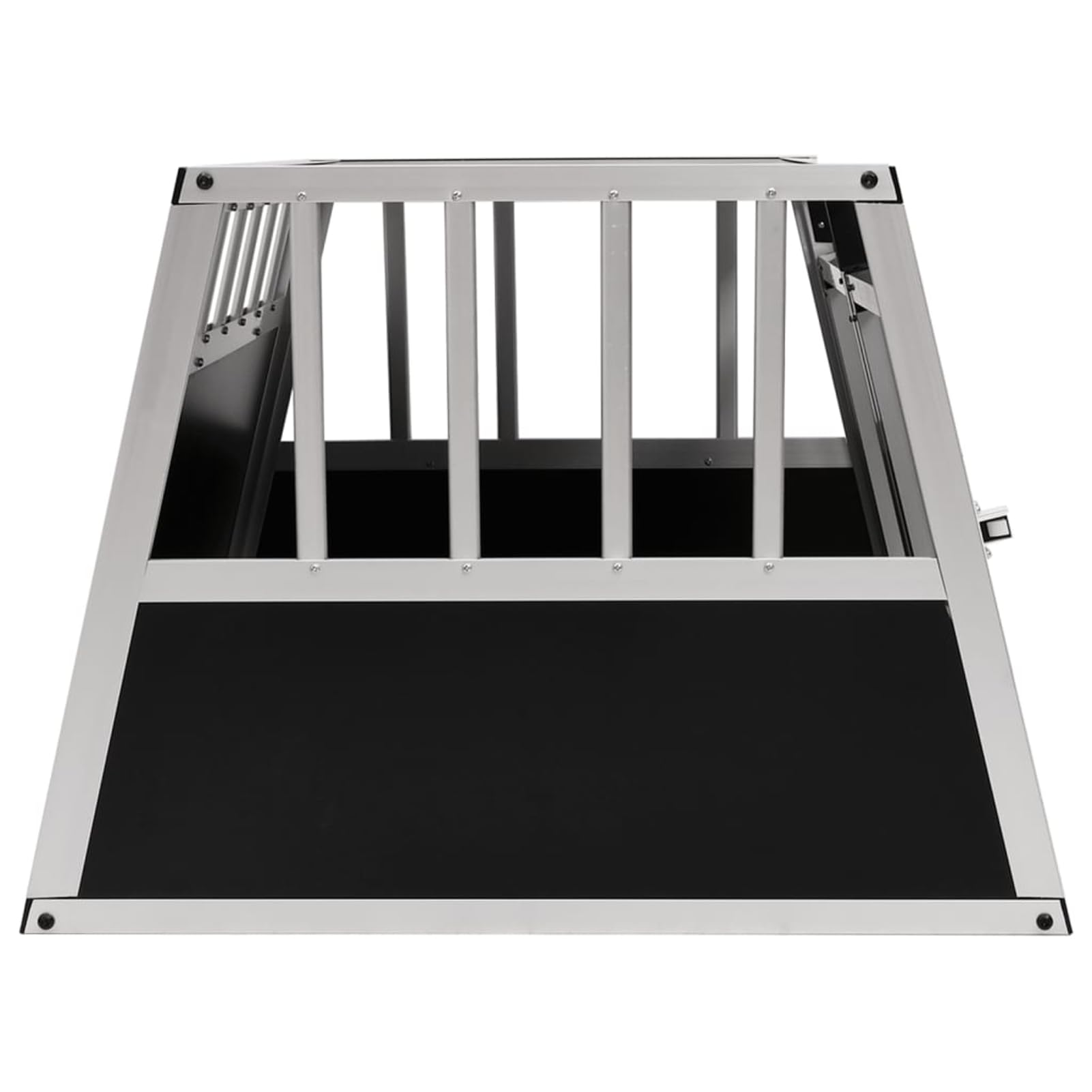 Hundetransportbox mit Doppeltür 89 x 69 x 50 cm Hundebox 170667
