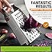 Spring Chef Professional Large Parmesan Cheese Grater, Stainless Steel Metal Box Grater with Handle, 4 Sided Handheld Kitchen Food Shredder for Cheese, Carrot, Veggie, Ginger, Potato - Dishwasher Safe