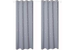 Anjee Cut Out Stars Curtains: Twinkling Skylights to Delightful Dreams