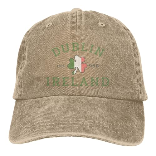 Gorra de Béisbol Ajustable Shamrock And Roll Skeleton Unisex miniatura 1