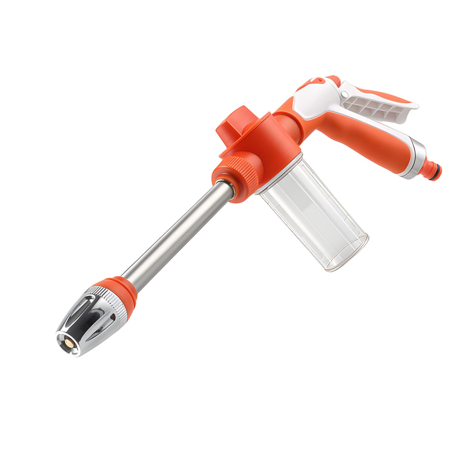 Dispensing Device Featuring Continuous Action Button and Slip Resistant Handle Professional Car Wash Tool