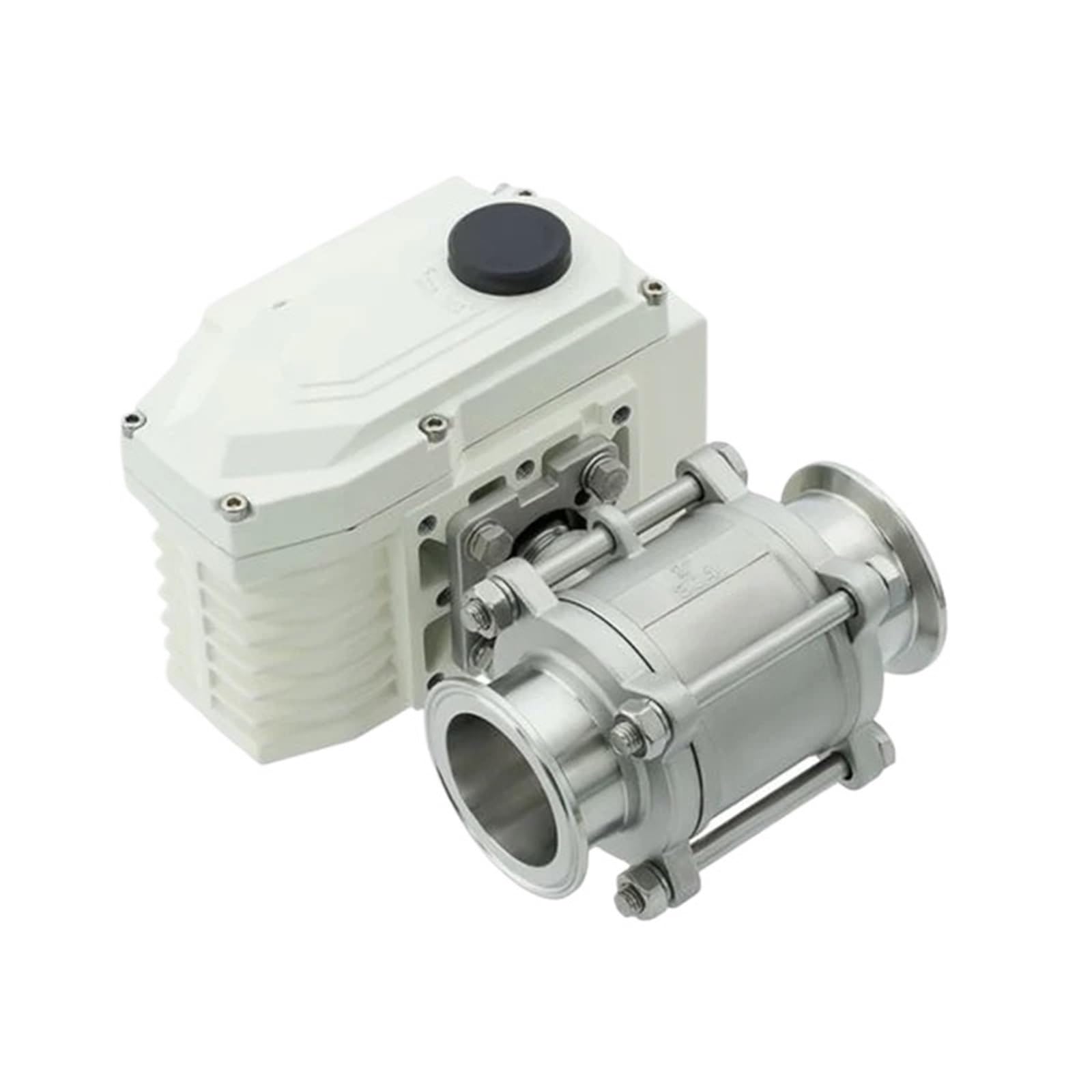 PXQCHAVLN DN50 stainless steel Tri Clamp Ferrule 1.6mpa 304 motorized electric three-piece tri clamped Ball Valve