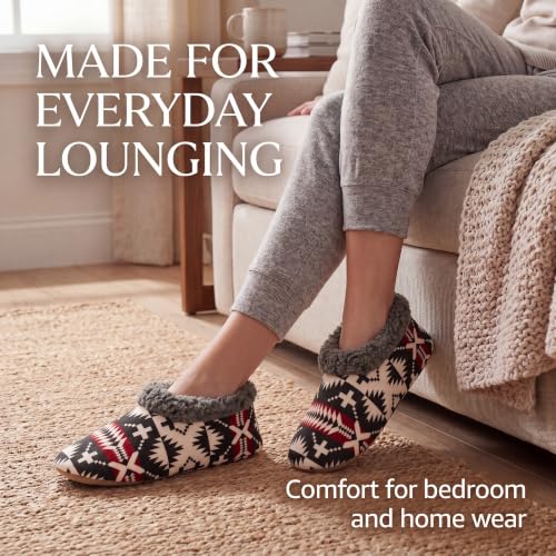 Image of Cozylook Fuzzy Slippers for Women Indoor Soft Sole Slipper Socks | Warm plush feel, non slip grippers, easy step-in, flexible bottom, bedroom and home wear