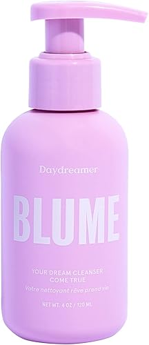 Blume Day Dreamer Face Wash - Limpiador en crema para todo tipo de piel, lavado facial hidratante vegano con manzanilla + lavanda, limpiador facial