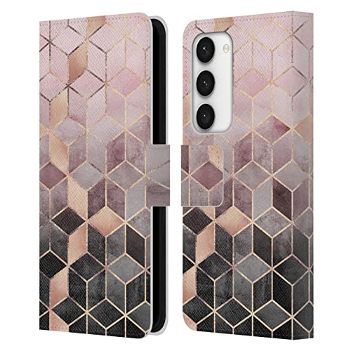 Étui cuir Samsung Galaxy S23 5G Elisabeth Fredriksson motif cubes