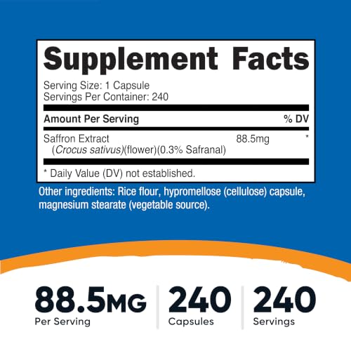 Nutricost Saffron Extract Capsules