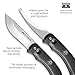 Outdoor Edge Swingblade Double Blade Hunting Knife with Rotating Skinning & Gutting Blades, Nylon Sheath, (Black, SB-10N)