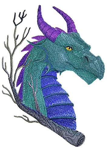 BeyondVision Custom Legendary Mythical Unique Dragon [Dragon Power] Embroidery Iron On/Sew Patch [7.8