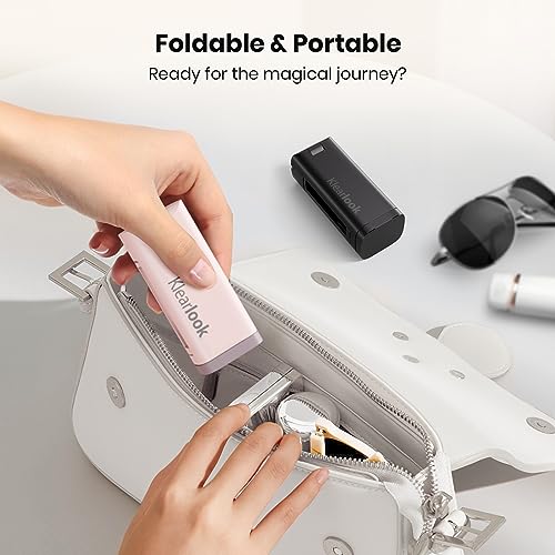 Image of 2 Pack Universal Airplane Phone Stand Holder, Klearlook 360 Degree Rotation Travel Essentials Phone Mount for Desk, Handsfree Flexible Travel Accessories for Flying, Valentines Day Gift for Couple