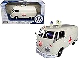 Type 2 (T1) Ambulance Cream 1/24 Diecast Model by Motormax