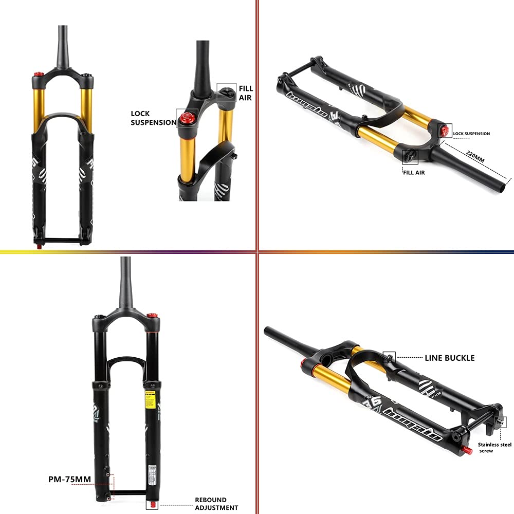 Amazon.co.jp: マウンテンバイクサスペンションフォーク、交換自転車