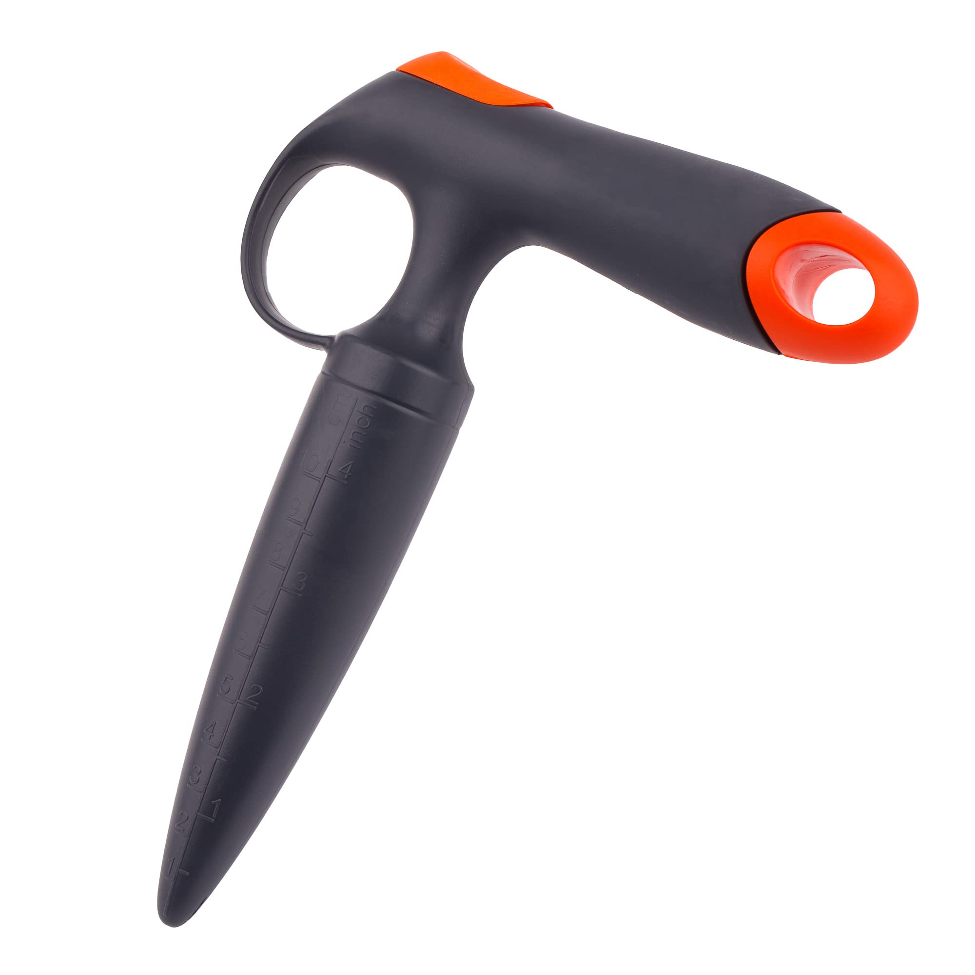 MIVOS Kit d'entretien Outils à Main de Jardin pour Plantes et Jardinage - Bâton de Plantation - Truelle de Fleurs - Double Binette - Mini Râteau - Plastique Renforcé de Fibre de Verre